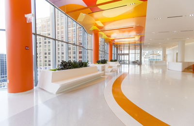 北京安達(dá)泰橡膠地板生產(chǎn)廠家成功客戶案例：某企業(yè)公司橡膠地板使用案例、交通軌道、行走軌道橡膠地板、致美地板系列